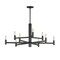 Maxim Lighting Emana 9-Light Chandelier, Black 21369BK - alternate 1